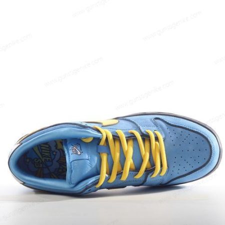 Herren/Damen ‘Blau Gelb Schwarz’ Nike SB Dunk Low Schuhe FZ8830-400