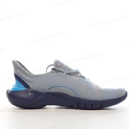 Herren/Damen ‘Blau Grau’ Nike Free RN 5 Schuhe