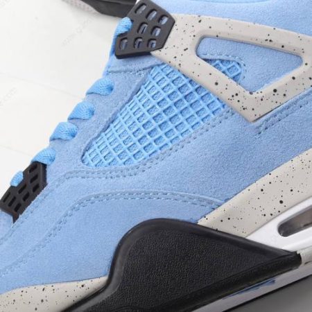 Herren/Damen ‘Blau Grau Weiß Schwarz’ Nike Air Jordan 4 Retro Schuhe CT8527-400