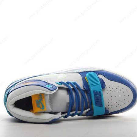 Herren/Damen ‘Blau Grün Blau Weiß’ Nike Air Jordan Legacy 312 Schuhe CI4450-400