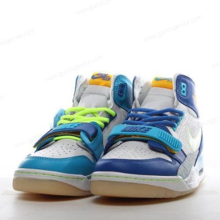 Herren/Damen ‘Blau Grün Blau Weiß’ Nike Air Jordan Legacy 312 Schuhe CI4450-400