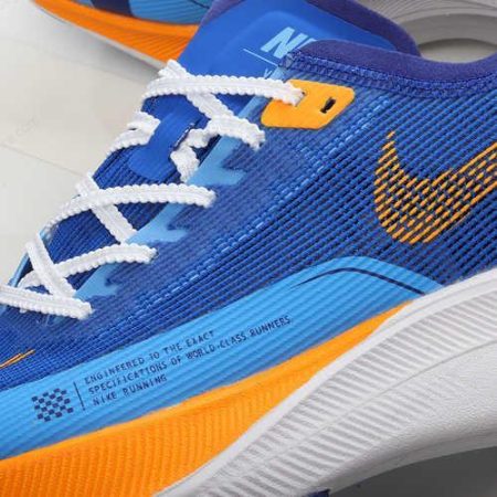 Herren/Damen ‘Blau Orange Weiß’ Nike ZoomX VaporFly NEXT% 2 Schuhe FD0713-400