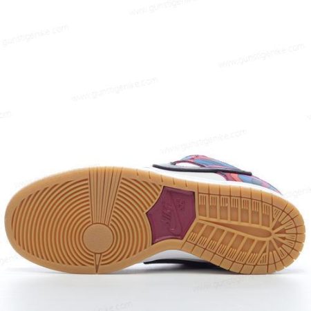 Herren/Damen ‘Blau Schwarz Rosa Rot Weiß Braun’ Nike SB Dunk Low Pro Schuhe DH7695-600