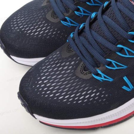 Herren/Damen ‘Blau Schwarz Weiß Rot’ Nike Air Zoom Pegasus 33 Schuhe