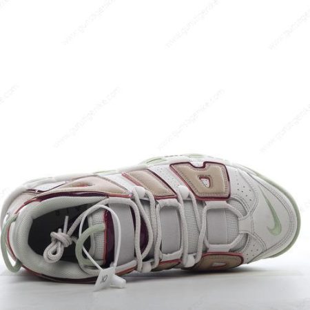 Herren/Damen ‘Braun Weiß Grün’ Nike Air More Uptempo Schuhe DX8955-001