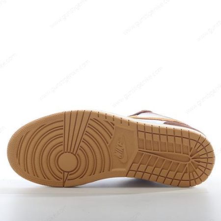 Herren/Damen ‘Braun Weiß’ Nike Air Jordan 1 Low SE Schuhe FB2216-200