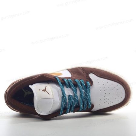 Herren/Damen ‘Braun Weiß’ Nike Air Jordan 1 Low SE Schuhe FB2216-200
