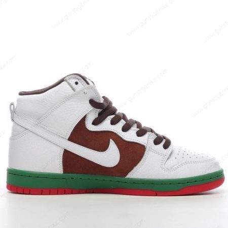 Herren/Damen ‘Braun Weiß’ Nike SB Dunk High Schuhe 313171-201