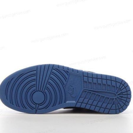Herren/Damen ‘Dunkelblau Schwarz’ Nike Air Jordan 1 Retro High OG Schuhe 555088-404