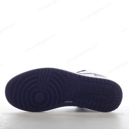 Herren/Damen ‘Dunkelblau Weiß’ Nike Air Jordan 1 Low Schuhe DC0774-502