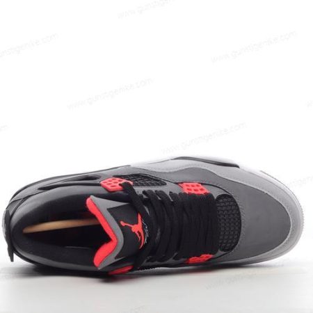 Herren/Damen ‘Dunkelgrau Rot’ Nike Air Jordan 4 Schuhe DH6297-061