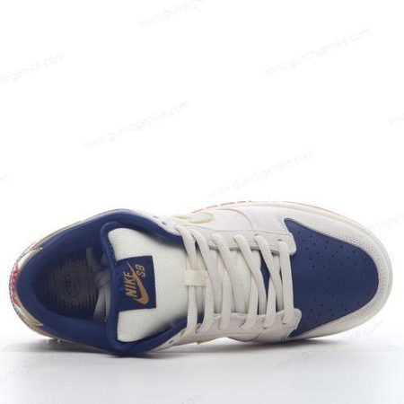 Herren/Damen ‘Gelb Blau Weiß’ Nike SB Dunk Low Schuhe 304292-272