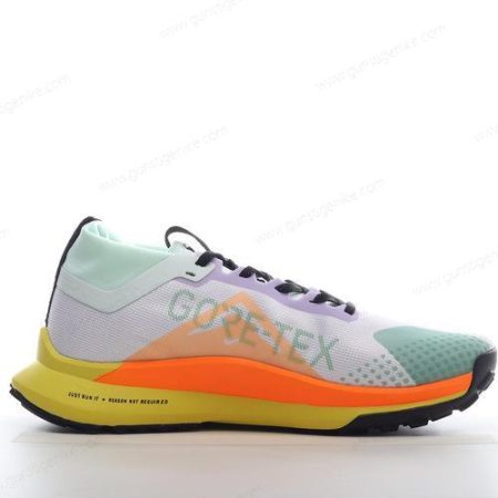 Herren/Damen ‘Gelb Grün Schwarz Orange’ Nike React Pegasus Trail 4 Gore Tex Schuhe DJ7926-500
