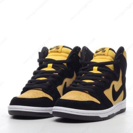 Herren/Damen ‘Gelb Schwarz’ Nike Dunk High Schuhe CZ8149-700