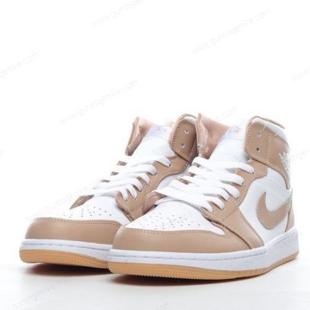 Herren/Damen ‘Gelb Weiß’ Nike Air Jordan 1 Mid Schuhe 554724-271