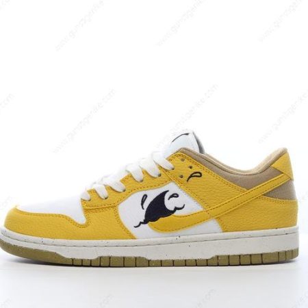 Herren/Damen ‘Gelb Weiß’ Nike Dunk Low Retro Schuhe DV1681-100