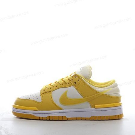 Herren/Damen ‘Gelb Weiß’ Nike Dunk Low Twist Schuhe DZ2794-100