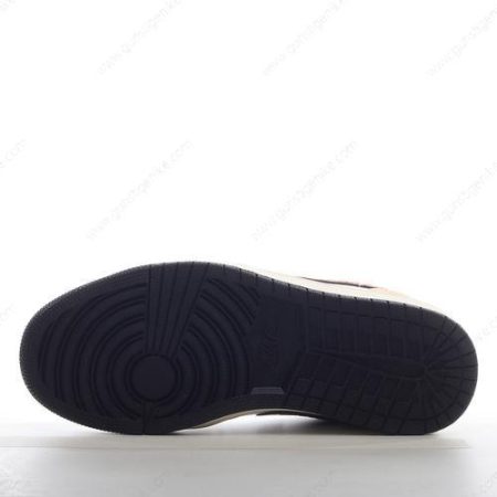 Herren/Damen ‘Gold Weiß Schwarz’ Nike Air Jordan 1 Low SE Schuhe DZ4130-201