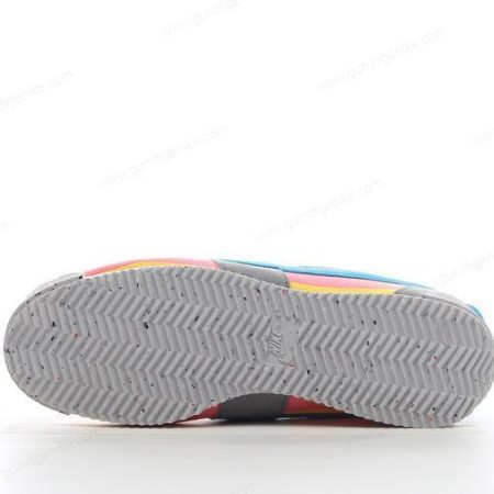 Herren/Damen ‘Grau Blau Rosa Gelb’ Nike Cortez Schuhe DR1413-002