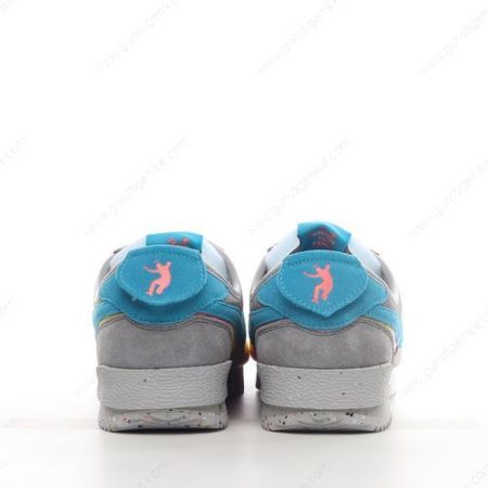 Herren/Damen ‘Grau Blau Rosa Gelb’ Nike Cortez Schuhe DR1413-002