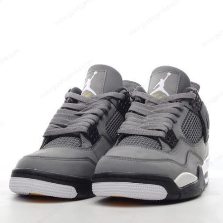 Herren/Damen ‘Grau’ Nike Air Jordan 4 Retro Schuhe 308497-007