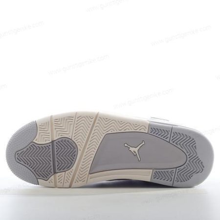 Herren/Damen ‘Grau’ Nike Air Jordan 4 Retro Schuhe AQ9129-001