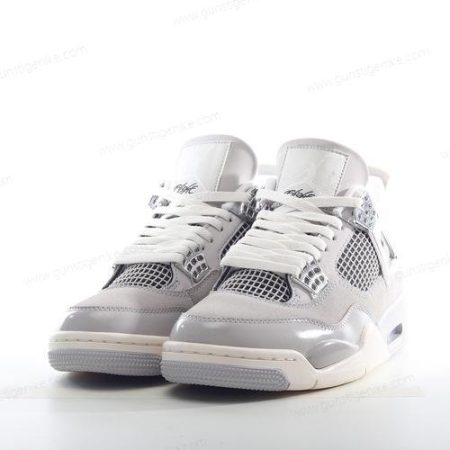 Herren/Damen ‘Grau’ Nike Air Jordan 4 Retro Schuhe AQ9129-001