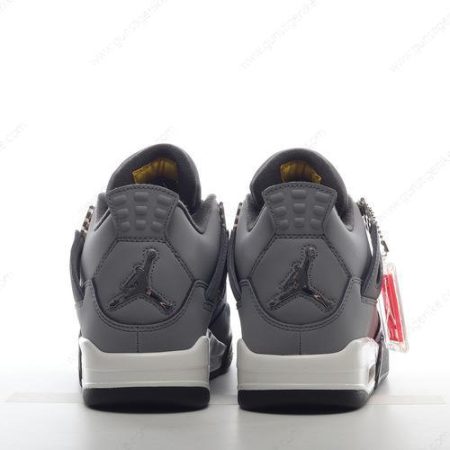 Herren/Damen ‘Grau’ Nike Air Jordan 4 Retro Schuhe BQ7669-007