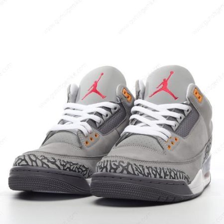 Herren/Damen ‘Grau Orange’ Nike Air Jordan 3 Retro Schuhe CT8532-012