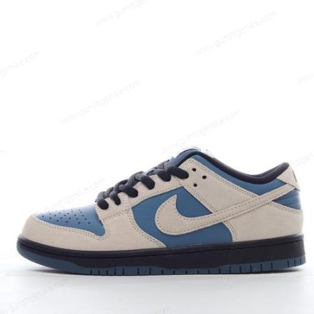 Herren/Damen ‘Grau Schwarz Blau’ Nike SB Dunk Low Schuhe BQ6817-200