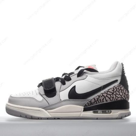 Herren/Damen ‘Grau Schwarz Weiß’ Nike Air Jordan Legacy 312 Low Schuhe CD9054-105