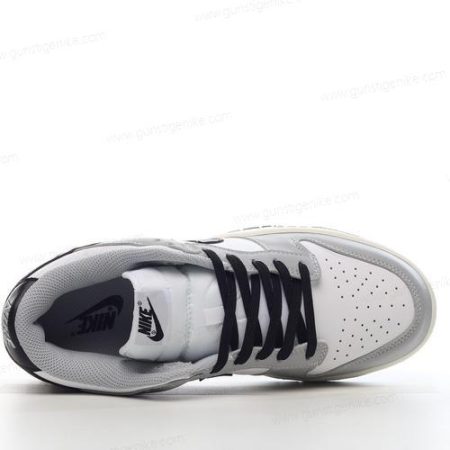 Herren/Damen ‘Grau Schwarz Weiß’ Nike Dunk Low Schuhe DD1503-117