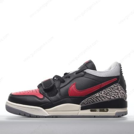 Herren/Damen ‘Grau Schwarz Weiß Rot’ Nike Air Jordan Legacy 312 Low Schuhe CD9054-006