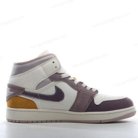 Herren/Damen ‘Grau Weiß Gelb’ Nike Air Jordan 1 Mid SE Schuhe DM9652-102
