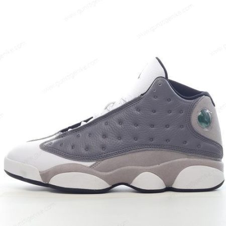 Herren/Damen ‘Grau Weiß’ Nike Air Jordan 13 Retro Schuhe 414575-016