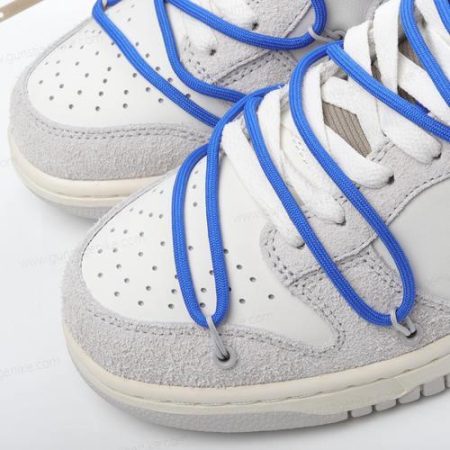 Herren/Damen ‘Grau Weiß’ Nike Dunk Low x Off-White Schuhe DJ0950-104