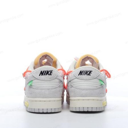 Herren/Damen ‘Grau Weiß’ Nike Dunk Low x Off-White Schuhe DJ0950-108