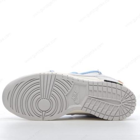 Herren/Damen ‘Grau Weiß’ Nike Dunk Low x Off-White Schuhe DJ0950-113