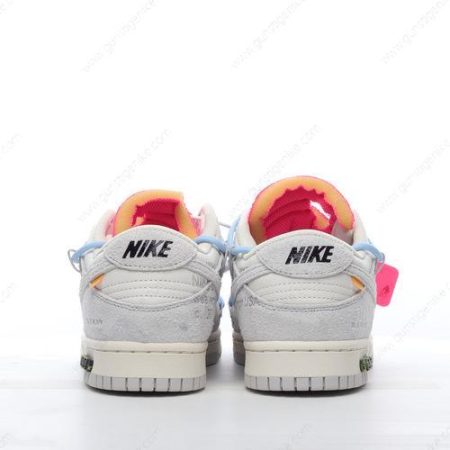 Herren/Damen ‘Grau Weiß’ Nike Dunk Low x Off-White Schuhe DJ0950-113