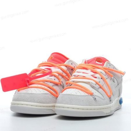 Herren/Damen ‘Grau Weiß’ Nike Dunk Low x Off-White Schuhe DJ0950-116