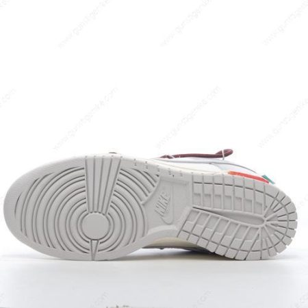 Herren/Damen ‘Grau Weiß’ Nike Dunk Low x Off-White Schuhe DM1602-102
