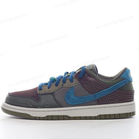Herren/Damen ‘Grün Blau Grau’ Nike Dunk Low NH Schuhe DR0159-200