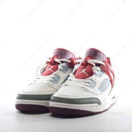 Herren/Damen ‘Grün Dunkelrot’ Nike Air Jordan Spizike Schuhe FJ6372-100