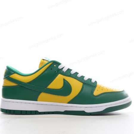 Herren/Damen ‘Grün Gelb’ Nike Dunk Low Schuhe CU1727-700