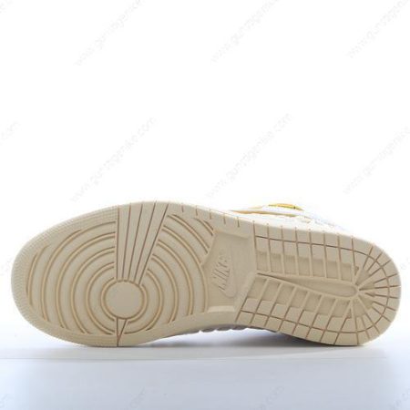 Herren/Damen ‘Grün Gold Weiß’ Nike Air Jordan 1 Retro High OG Schuhe FD2565-100