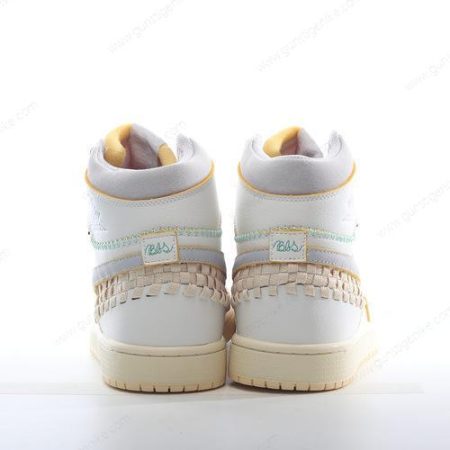 Herren/Damen ‘Grün Gold Weiß’ Nike Air Jordan 1 Retro High OG Schuhe FD2565-100