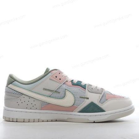 Herren/Damen ‘Grün Grau Weiß’ Nike Dunk Low Scrap Schuhe DM0802-001