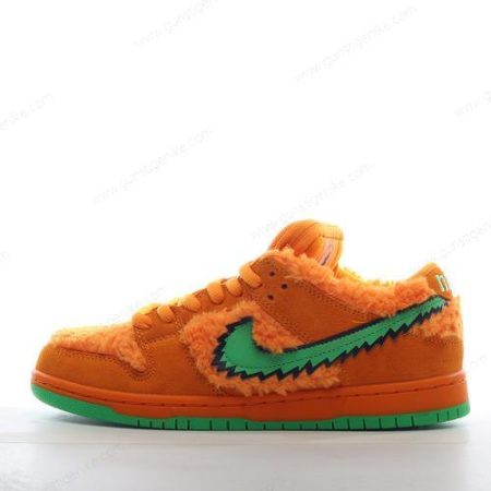 Herren/Damen ‘Grün Orange’ Nike SB Dunk Low Schuhe CJ5378-800