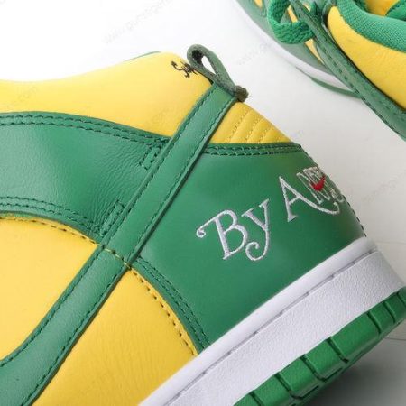 Herren/Damen ‘Grün Weiß Gelb’ Nike SB Dunk High Schuhe DN3741-700