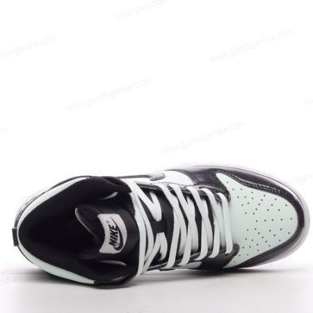 Herren/Damen ‘Hellgrün Schwarz’ Nike Dunk High Schuhe DD1398-300